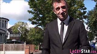 Dominated British Granny Gets Titty Fuck!