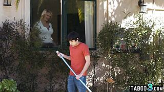 Oh no, stepson fucks milf stepmom Rachael Cavalli deepthroat!