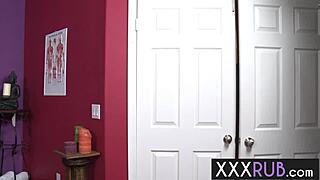 I can’t believe how Anita Blue’s big tits blowjob erased all my pain during massage.