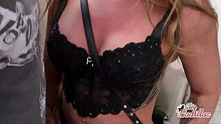 Pretty brazilian milf with long hair gives anal to bricklayer, leading to creampie. Watch full on red