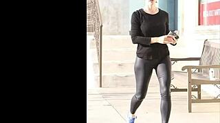 jerk off challenge featuring jennifer garner in a wild milf contest