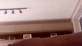 Aline and Flavio share an intimate homemade moment