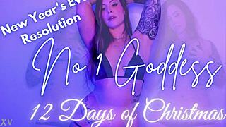 Goddess Jessica Dynamic previews holiday domination.