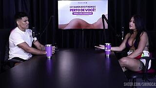 Fabricio Nunes and Bruna in swing cast with Tifany Rocha, part 1.