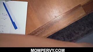 inked brunette milf stepmom craves fucking her stepson early morning pov