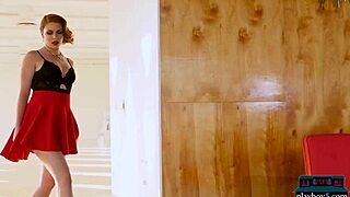 Redhead MILF Beauty Tawny Swain Strips Fully Nude for Playboy