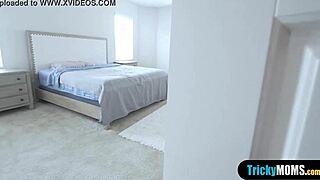 deviant stepson tricked stunning milf stepmother into taboo play