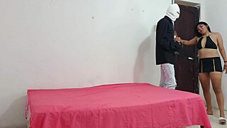 Horny housewife invites priest for dirty acts in her home