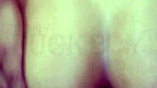 Neighbor milf makes ass blender creampie