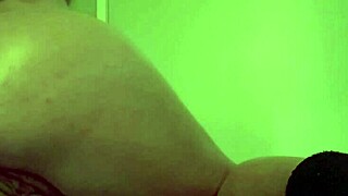 Artemisia Love Stretches Asshole With Dildo!