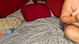 Milf gets creampied hard during intense sex