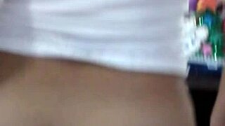 Neighbor milf makes ass blender creampie