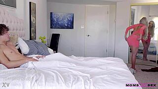 intriguing seduction by stepmom with mother in law vibes, what happens next?