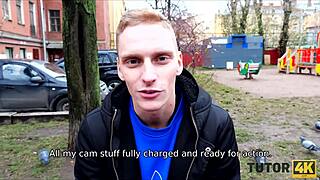 Guy seduces blonde tutor after finding her sex toys for steamy action.