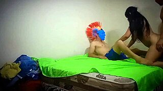 incredible sexy stepmom gets her ass fucked by two stepsons