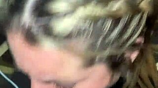 rich blonde gives rich mom to a black cock