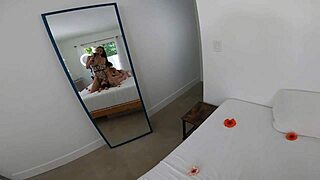 Ebony Sluts Maya and Kira in Threesome with Sexy Asses