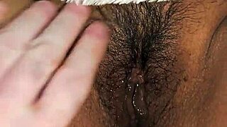 Interracial Latina Mature Couple's Wet Bent Over Fun