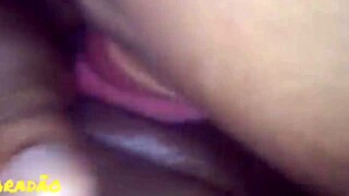 Filling the slut's tight ass with hot cum in lingerie