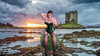 granny carmen rolls in heather for missionary creampie