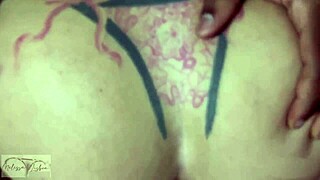 Wife orders snack, delivery guy eats her pussy and cums in mouth