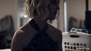 Kit Mercer lends her stepson a hand.