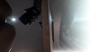 Damn, huge black cock craves tight milf anal at gloryhole!
