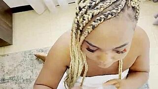 Tricking Girlfriend With Horny Stepsister's Big Ass