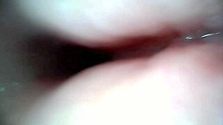 Endoscope Camera Captures Moment of Male Ejaculation with Cum Swapping