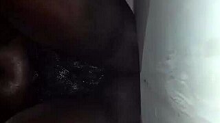 Damn, huge black cock craves tight milf anal at gloryhole!