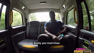 Female Fake Taxi milf with big tits lives out her BBC fantasy outdoors