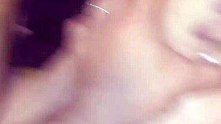 Sexo casero with a brunette milf and big black cock in wild missionary. Can you handle this interracial cum inside?