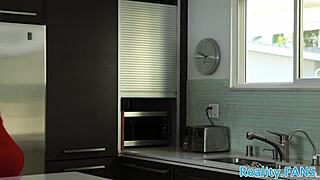 busty milf and roundass teen share a cock in this storyline