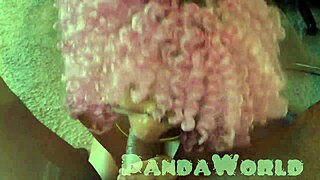 Ebony Anal Slut Takes BBC Deep in Asshole While Second Swallows!