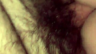 Mature amateur gets her big ass fucked in thong and panties.