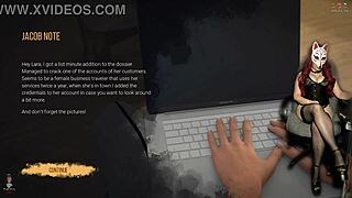 Croft adventures ep 17 - black bikini fun