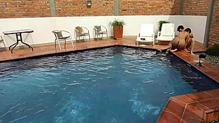 Cougar Licks Step-Nephew's Ass