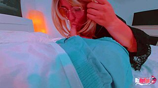 Fuck the stepmom's ass! Cowgirl anal ride on a big cock.