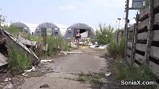 yo, check out cheating british milf lady sonia flaunting her huge tits!