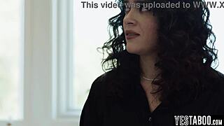 hung guy called to fix latina milf's laptop