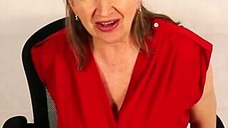 Busty Giantess Granny Plays Naughty with Tiny 18+ Step-Grandson