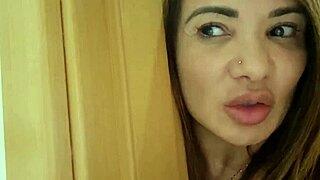 caught my cousin showering in the bathroom