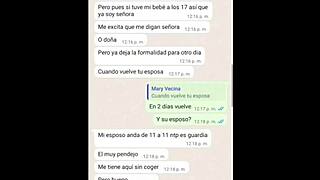 Doña Mary finally gives in for steamy mature action