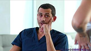 Cougar Betty Foxxx rides cock after sensual massage.