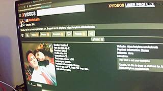 GF Gets Down in Front of Desk!