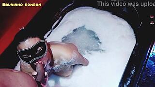 married brazilian milf sucks and fucks young black guy's monster cock