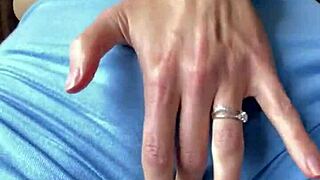 Does Aussie Milf Charlotte Star Orgasm in Gym Shorts?