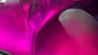 Sneak Peek At Horny Bodybuilder In Night Club Masturbating With Toys
