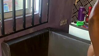 Home alone on sundays with big ass bbw in dress