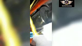 Alexia Duucan Ts Gets Ass Tattooed By Celebrity Artist!